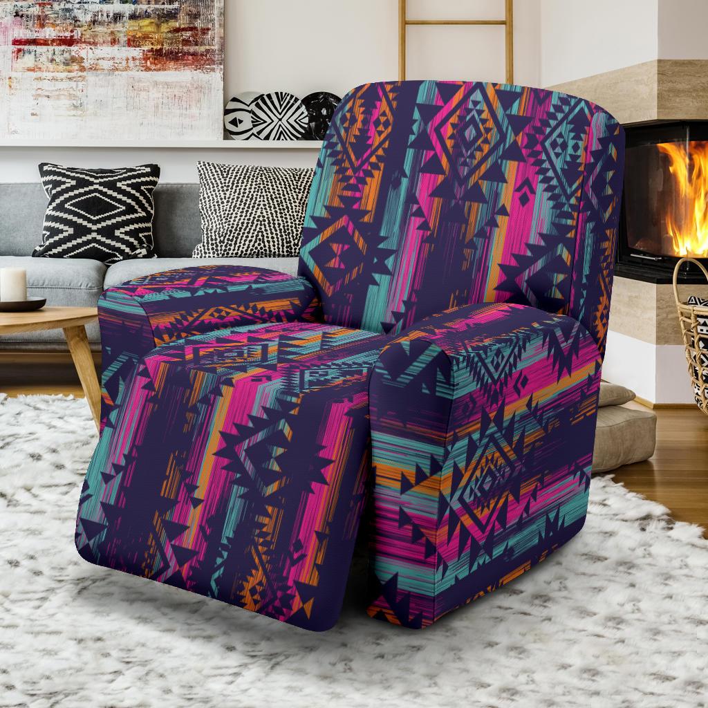 Line Tribal Aztec Recliner Slipcover-JORJUNE.COM
