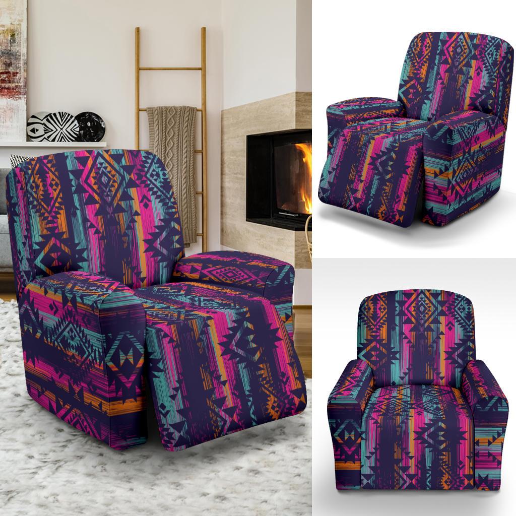 Line Tribal Aztec Recliner Slipcover-JORJUNE.COM