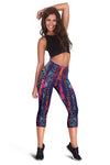 Line Tribal Aztec Women Capris