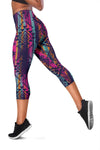 Line Tribal Aztec Women Capris