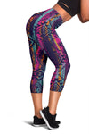 Line Tribal Aztec Women Capris