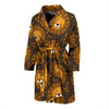 Lion Cartoon Pattern Print Design 01 Men Bathrobe-JORJUNE.COM