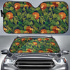 Lion Jungle Pattern Print Design 05 Car Sun Shades-JORJUNE.COM