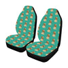 Lion Pattern Print Design 02 Car Seat Covers (Set of 2)-JORJUNE.COM