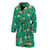 Lion Pattern Print Design 02 Men Bathrobe-JORJUNE.COM