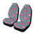 Lip Pattern Print Design 04 Car Seat Covers (Set of 2)-JORJUNE.COM