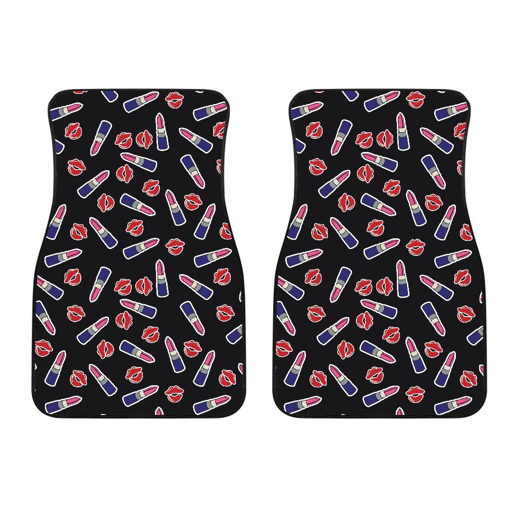 Lipstick Pattern Print Design LT01 Car Floor Mats-JORJUNE.COM
