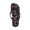 Lipstick Pattern Print Design LT01 Flip Flops-JorJune