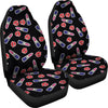 Lipstick Pattern Print Design LT01 Universal Fit Car Seat Covers-JorJune