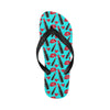 Lipstick Pattern Print Design LT02 Flip Flops-JorJune