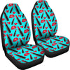 Lipstick Pattern Print Design LT02 Universal Fit Car Seat Covers-JorJune