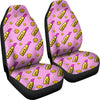 Lipstick Pattern Print Design LT03 Universal Fit Car Seat Covers-JorJune