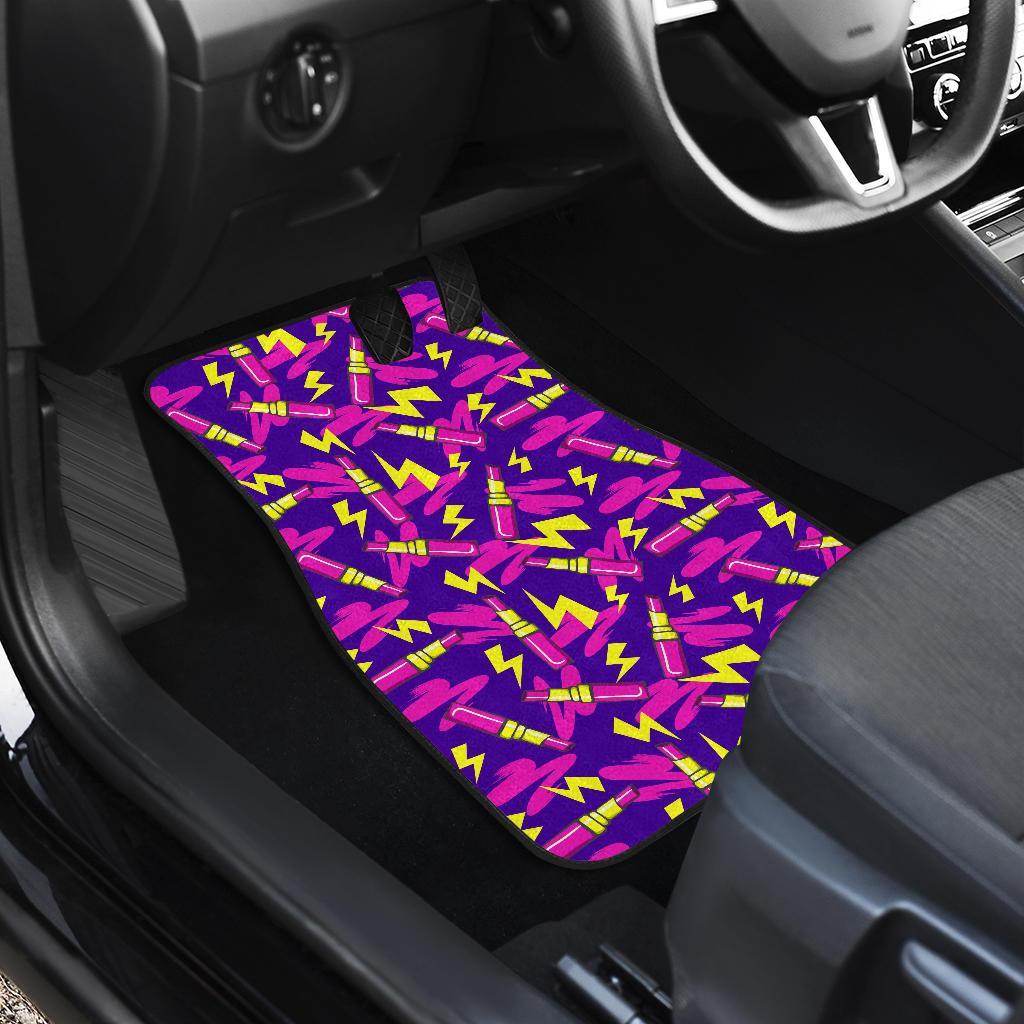 Lipstick Pattern Print Design LT04 Car Floor Mats-JORJUNE.COM