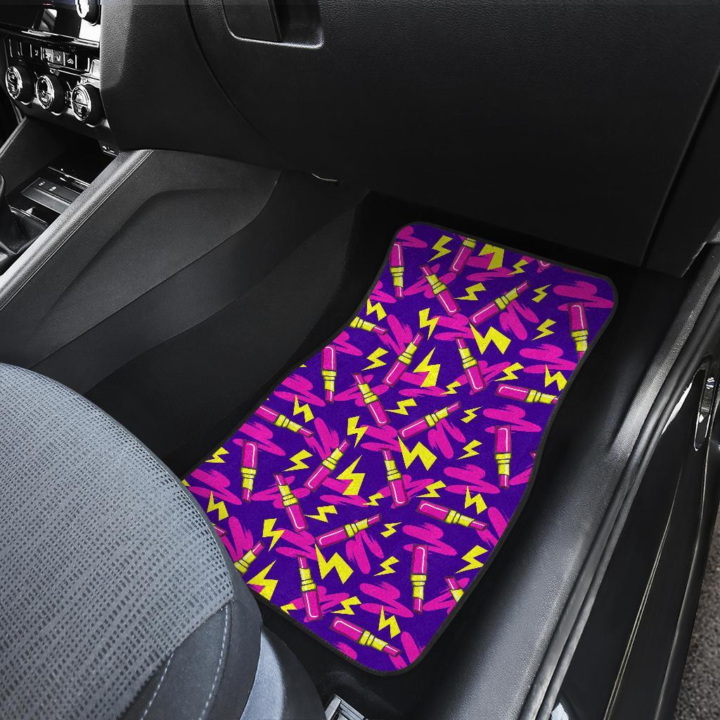Lipstick Pattern Print Design LT04 Car Floor Mats-JORJUNE.COM