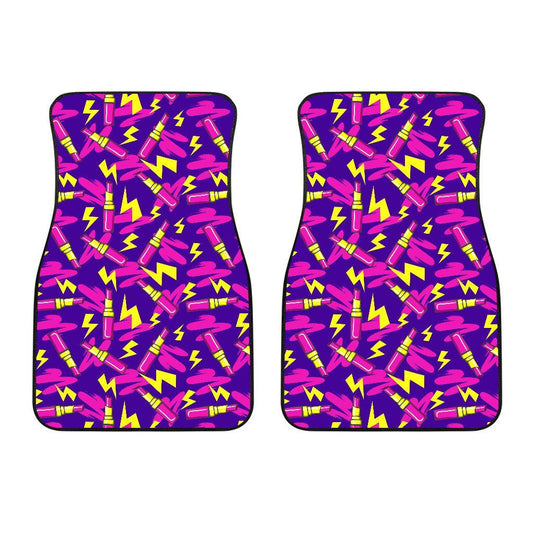 Lipstick Pattern Print Design LT04 Car Floor Mats-JORJUNE.COM