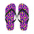 Lipstick Pattern Print Design LT04 Flip Flops-JorJune