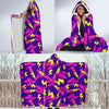 Lipstick Pattern Print Design LT04 Hooded Blanket-JORJUNE.COM