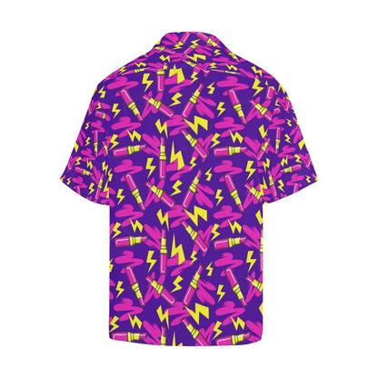Lipstick Pattern Print Design LT04 Men Hawaiian Shirt-JorJune