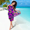 Lipstick Pattern Print Design LT04 Sarong Pareo Wrap-JORJUNE.COM