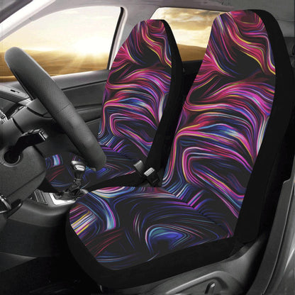 Liquid Pattern Print Design 01 Car Seat Covers (Set of 2)-JORJUNE.COM