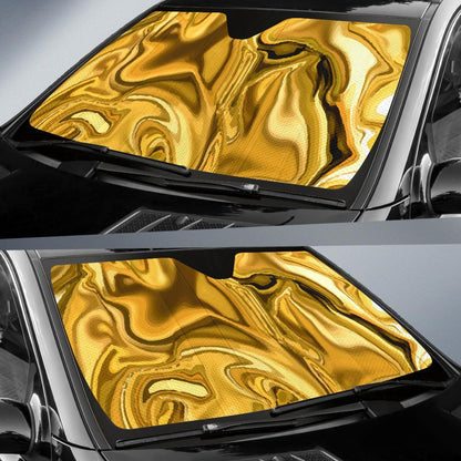 Liquid Pattern Print Design 03 Car Sun Shades-JORJUNE.COM