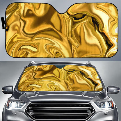 Liquid Pattern Print Design 03 Car Sun Shades-JORJUNE.COM
