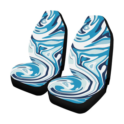 Liquid Pattern Print Design 05 Car Seat Covers (Set of 2)-JORJUNE.COM