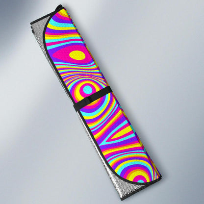 Liquid Pattern Print Design 06 Car Sun Shades-JORJUNE.COM