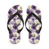 Lisianthus Pattern Print Design LT01 Flip Flops-JorJune