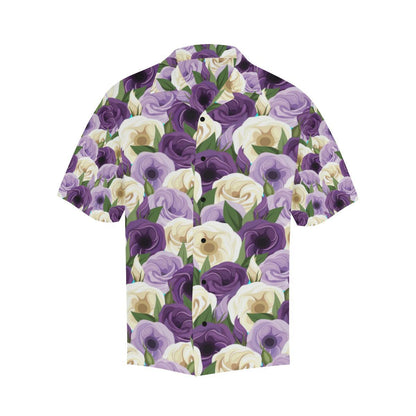 Lisianthus Pattern Print Design LT01 Men Hawaiian Shirt-JorJune