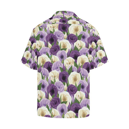 Lisianthus Pattern Print Design LT01 Men Hawaiian Shirt-JorJune