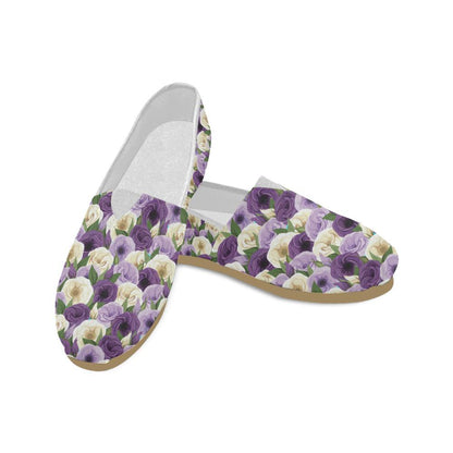 Lisianthus Pattern Print Design LT01 Women Casual Shoes-JorJune.com