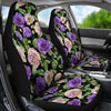 Lisianthus Pattern Print Design LT02 Universal Fit Car Seat Covers-JorJune