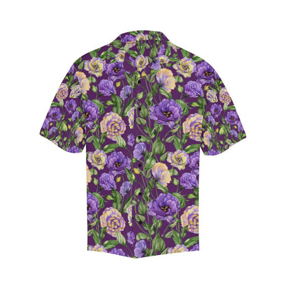 Lisianthus Pattern Print Design LT03 Men Hawaiian Shirt-JorJune
