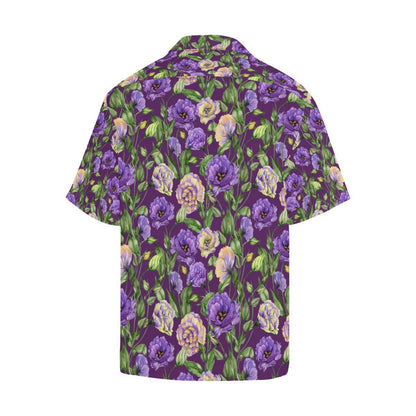 Lisianthus Pattern Print Design LT03 Men Hawaiian Shirt-JorJune
