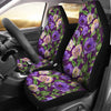 Lisianthus Pattern Print Design LT03 Universal Fit Car Seat Covers-JorJune