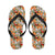 Lisianthus Pattern Print Design LT04 Flip Flops-JorJune