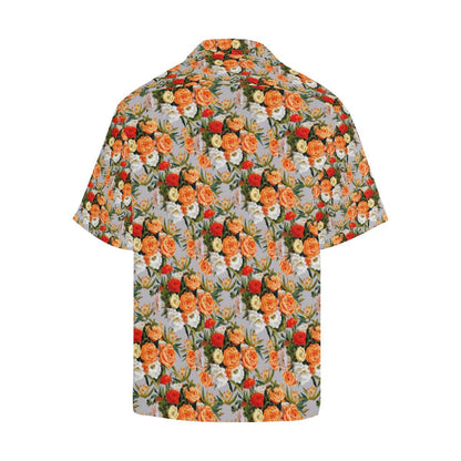 Lisianthus Pattern Print Design LT04 Men Hawaiian Shirt-JorJune