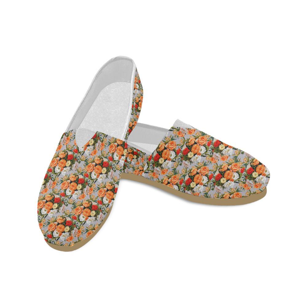 Lisianthus Pattern Print Design LT04 Women Casual Shoes-JorJune.com