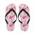 Lisianthus Pattern Print Design LT05 Flip Flops-JorJune