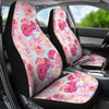 Lisianthus Pattern Print Design LT05 Universal Fit Car Seat Covers-JorJune