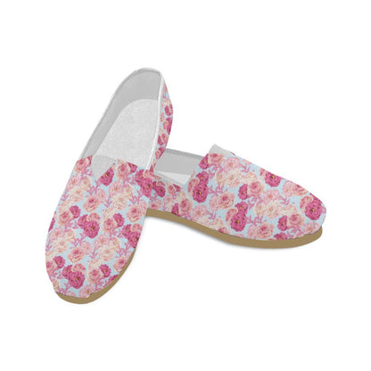 Lisianthus Pattern Print Design LT05 Women Casual Shoes-JorJune.com