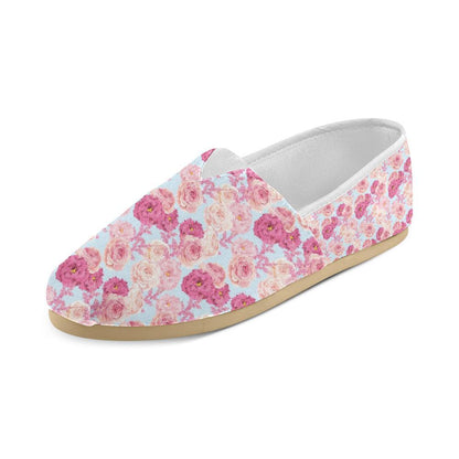 Lisianthus Pattern Print Design LT05 Women Casual Shoes-JorJune.com