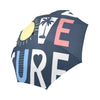 Live Love Surf Automatic Foldable Umbrella