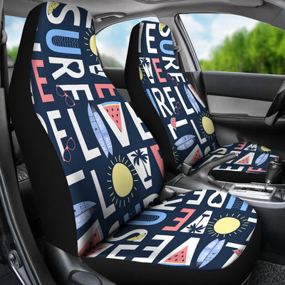 Live Love Surf Universal Fit Car Seat Covers