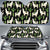 Llama Cactus Pattern Print Design 011 Car Sun Shades-JORJUNE.COM