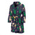 Llama Cactus Pattern Print Design 012 Men Bathrobe-JORJUNE.COM