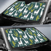 Llama Cactus Pattern Print Design 02 Car Sun Shades-JORJUNE.COM