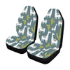 Llama Cactus Pattern Print Design 03 Car Seat Covers (Set of 2)-JORJUNE.COM