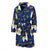 Llama Cactus Pattern Print Design 05 Men Bathrobe-JORJUNE.COM